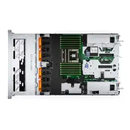 Dell PowerEdge R6615 - Serveur - Montable sur rack - 1U - 1 voie - 1 x EPYC 9124 - 3 GHz - RAM 32 Go - SAS - ... (XNGR4)_4